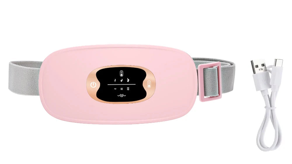 LunaWrap Velvet — Cordless Period Cramp Relief Belt
