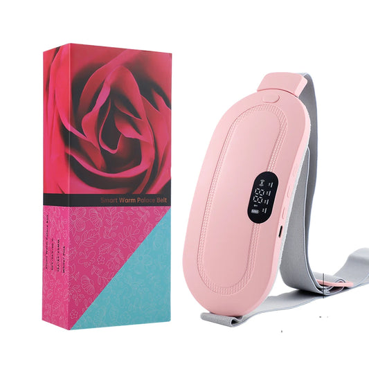 LunaWrap Velvet — Cordless Period Cramp Relief Belt