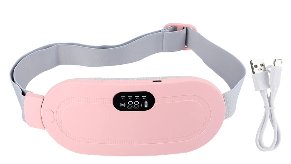 LunaWrap Velvet — Cordless Period Cramp Relief Belt