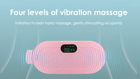 LunaWrap Velvet — Cordless Period Cramp Relief Belt