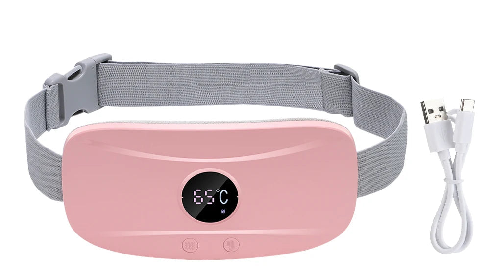LunaWrap Velvet — Cordless Period Cramp Relief Belt