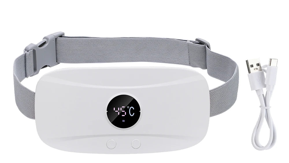LunaWrap Velvet — Cordless Period Cramp Relief Belt