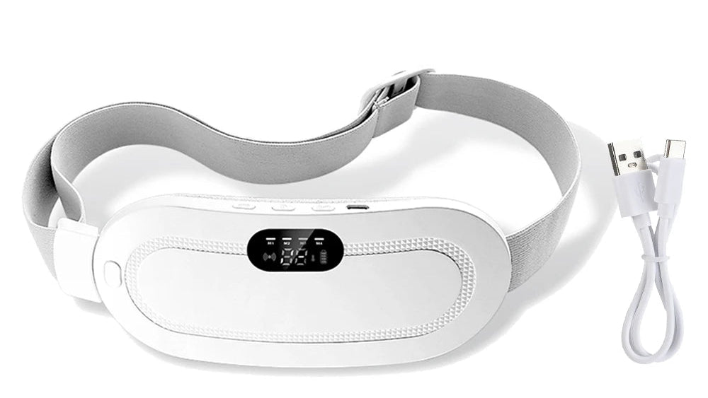 LunaWrap Velvet — Cordless Period Cramp Relief Belt